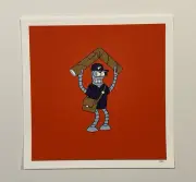BENDER Raid 71 Poster BNG Tube Series Mini Print Futurama Limited Edition Rare