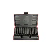 13 Pcs of PK Tool 3/8 Inch Drive 6 Point Deep Impact Socket Set - Metric Cr-V