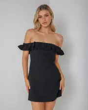 [Mooloola] Mooloola Women's Eloise Dress in Black 0 Black