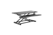 Brateck Gas Spring Sit-Stand Desk Converter With Keyboard Tray Deck [DWS28-02N]