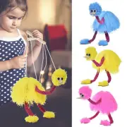 Cute Ostrich Hand Puppet Toy Ostrich Marionette Soft Toy Child Gift