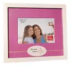 Coolest Aunt Picture Frame 4x6 Photo White Wood Landscape Tabletop GUND Gifts
