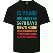 15th Birthday 15 Year Old Kids T-Shirt Childrens