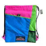 Universal Studios Bag Retro Drawstring Backpack NWT
