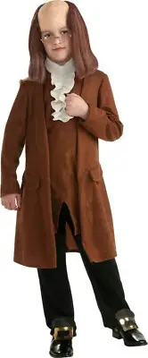 Rubie's Boy's Benjamin Franklin Child Costume Size Small 4-6