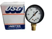 USG Ametek 0-200 PSI 2 1/8" PRESSURE GAUGE 1/4 anpt LM