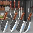 14xProfessional Knife Sets for Master Chefs Knife with Bag,Sheath,Kitchen Knives
