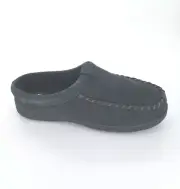 6496 Clarks Mens Open Back Clog Slipper Grey Size 8M US
