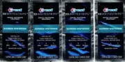 N O BOX Crest 3D Whitestrips 1 Hour Express Whitening Kit White Strips 4ct NEW 4