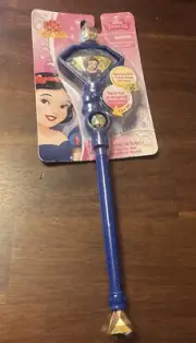 Disney Princess Wand Snow White Key To Kingdom Wand Costume Blue Removable Ring