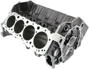 Aeroflow Sbc Bare Engine Block 4.125" Bore 9.02 Deck Main Bear 350 - AF96-1002