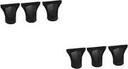 IWOWHERO 6pcs Reusable Hair Dryer Nozzle Attachments for Salon Styling Lightweight Blow Dryer Diffuser for Curly Hair Easy to Use Hairdressing Tool