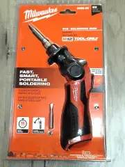 Milwaukee M12 Cordless Pivot Head Soldering Iron, Bare Tool #2488-20