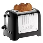 2 Slice Bread Toaster Sandwich Maker DU26208 Black Small & Large Bread Toast