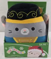 Squishmallows - Murray The Mouse - Nutcracker - Christmas plush Ornament