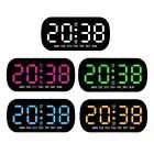 Digital Alarm Clock 5 Level Brightness Adjustment for Bedroom Bedside Home