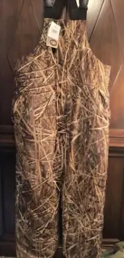 New With Tags Cabela's Sz 2XL Seclusion 3D Backwaters AGO Water Fowl Bibs