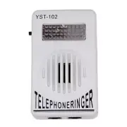 Extra Loud Ringer Sound Telephone Phone Amplifier Strobe Light Flasher Bell
