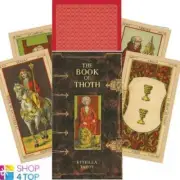 THE BOOK OF THOTH ETTEILLA TAROT DECK CARDS ESOTERIC TELLING LO SCARABEO NEW