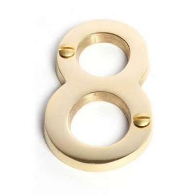 Sandleford 75mm 8 Brass Numeral
