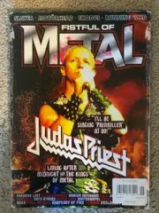 FISTFUL Of METAL Issue 5 JUDAS PRIEST PAINKILLER Exodus MOTORHEAD Whitechapel