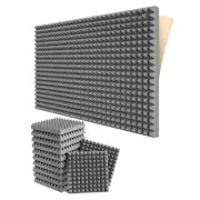 1X(24 Pack Self-Adhesive Sound Proof Foam Panels for Home Studio Office K1Q6)