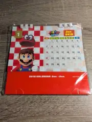 Super Mario Odyssey 2018 Calendar Japan Import!