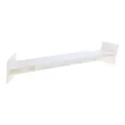 Storage Bar for Securing Toiletries Corner Shower Shelf Rod Hooks Bath Accessory
