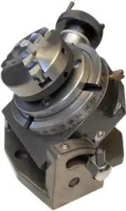 Rotary Table Tilting 4" Inch With 3 Jaw 65mm Mini Lathe Chuck Milling Machine