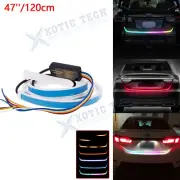 RGB Flowing Rear Tailgate LED Backup Turn Signal Strip Light for Dodge Charger