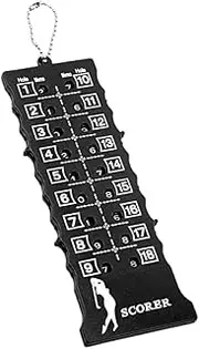 Generic Portable Golf Score Counter Durable Golfing Scoring Tool for Accurate Stroke Tracking Lightweight Design for Convenient Outdoor Use