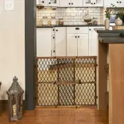 Baby Safety Gate Child Toddler Stair Barrier Pet Dog Door Screen Fence Walk Thru