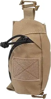 Naroote Backpack Strap Bag, Waterproof Lining, Clip On Bag, Mesh Bag for Medical Supplies for Key Chains (Khaki)