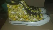Charlie Brown Tweety Bird Converse 11 New!!!