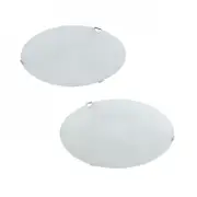 Thumbnail Clasp Ceiling Light 2Lt/3Lt E27 in White/Chrome Superlux Lighting - CL2005-2, CL2005-3
