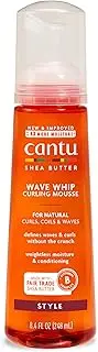 Cantu Shea Butter for Natural Hair Wave Whip Curling Mousse 8.4 Ounce