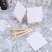 10 PCS Mini Easel Stand Canvas Small Display Easels for Kids