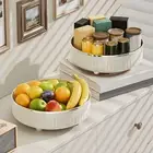 Turntable Organizer Dining Table Countertop Rotating Tray Spice Bottle Rack