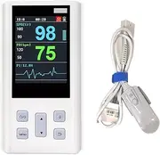 Caphstion Veterinary Animal Blood Oxygen Detector SPO2 Handheld Pulse Rate Monitor with Large Probe for Adults