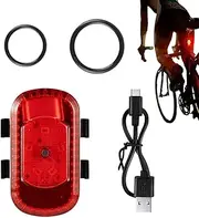 bikee Tail Light - USB Rechargeable bikee Tail Light | Headlight bicyclee Tail Light, IPX5 Waterproof Bright bicyclee Rear Cycling Safety Flashlight For Adults Kids Men Women Road Mountain
