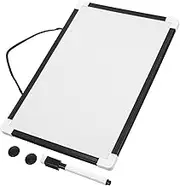 NAMOARLY 1Set Double Sided Hanging Whiteboard for Small Dry Erase Memo Board Wall Painting Board Portable Office Message Board Writing Surface Includes Accessories for Easy