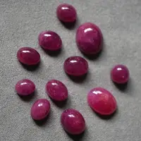 在飛比找樂天市場購物網優惠-非洲天然紅寶石戒面 蛋面 鑲嵌用裸石 秋日漿果