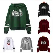Womens Mens Unisex Stranger Things Hooded Hoodies Long Sleeve Jumper Pullower H 2XL