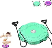 Massage Waist Twisting Board with Pull Rope, Twist Waist Disc Board for Women Belly Fat, for Male and Female Core Train