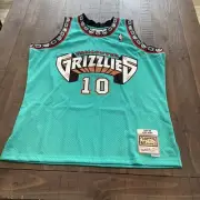 Mitchell & Ness Vancouver Grizzlies Mike Bibby # 10 Swingman XL Jersey 98'-99'