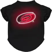Littlearth NHL Neon Pet T-Shirt Carolina Hurricanes