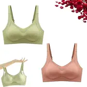 [TEOPTKY] Super Gather Bra Wireless Push-Up Bra, Dawncog Wireless Push-Up Bra, Lifting Anti-Sagging Wireless Push-Up Bra