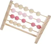 Totority Educational Wooden Abacus for Math Learning Tool Early Arithmetic Development Plaything for Home Classroom