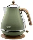 DeLonghi electric kettle 1.0L olive green Icona vintage KBOV1200J-GR 100V New
