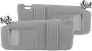 Car Sun Visor Shade Pair Left & Right Side Compatible for Toyota Camry 2007-2011 with Sunroof and Lights